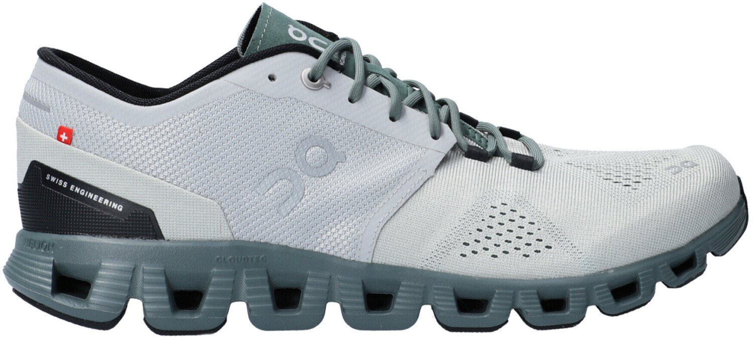 On Cloud X grey/white/dark grey
