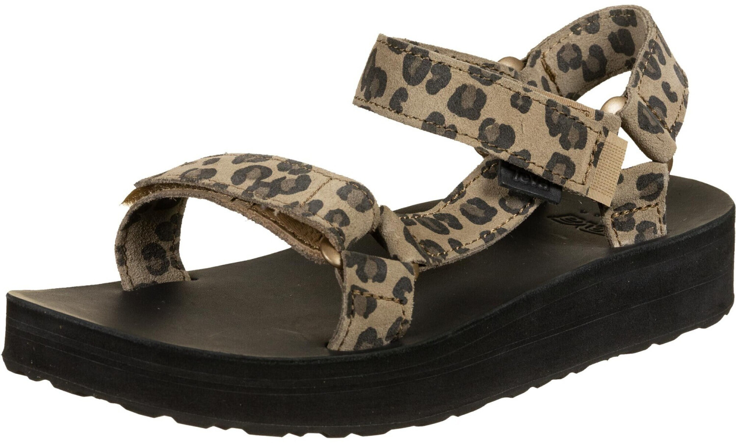 leopard teva flatform