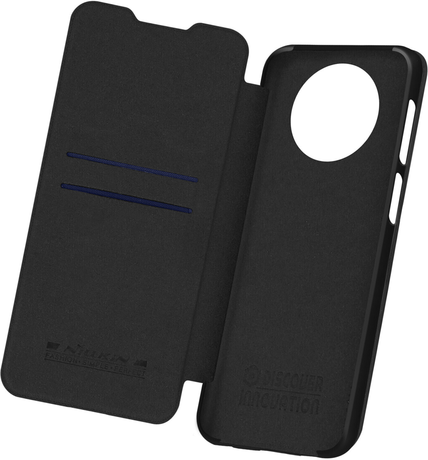 Nillkin Qin Flip Case Xiaomi Redmi Note 9T 5G Black