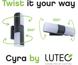 Lutec Cyra Up&Down 1000lm Preisvergleich 74,37 LED bei ab € | (5198102118)
