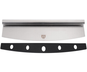 Pizzaschneider Pizzamesser Messer Wiegemesser Edelstahl 35-37cm