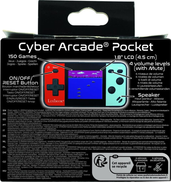 Lexibook Cyber Arcade Pocket JL1895, Bild 5