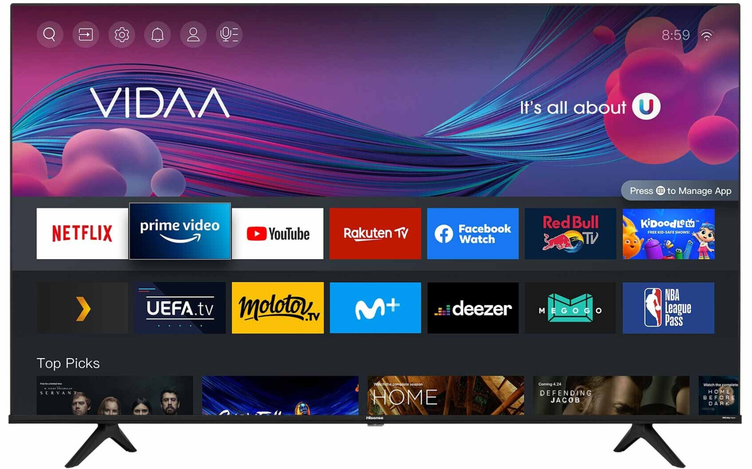 Hisense 75A6G