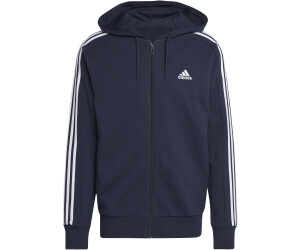 Adidas Men Sportswear Essentials French Terry 3-Stripes Full-Zip