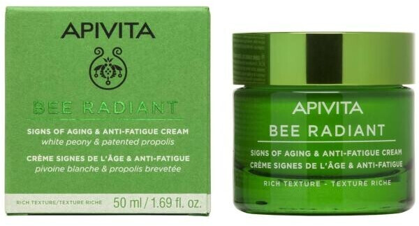 Photos - Other Cosmetics APIVITA Bee Radiant Signs of Aging & Anti-Fatigue Cream Rich Textu 