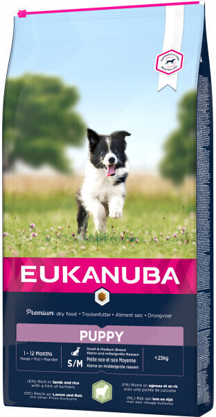 Eukanuba Puppy Small Medium Lamb & Rice
