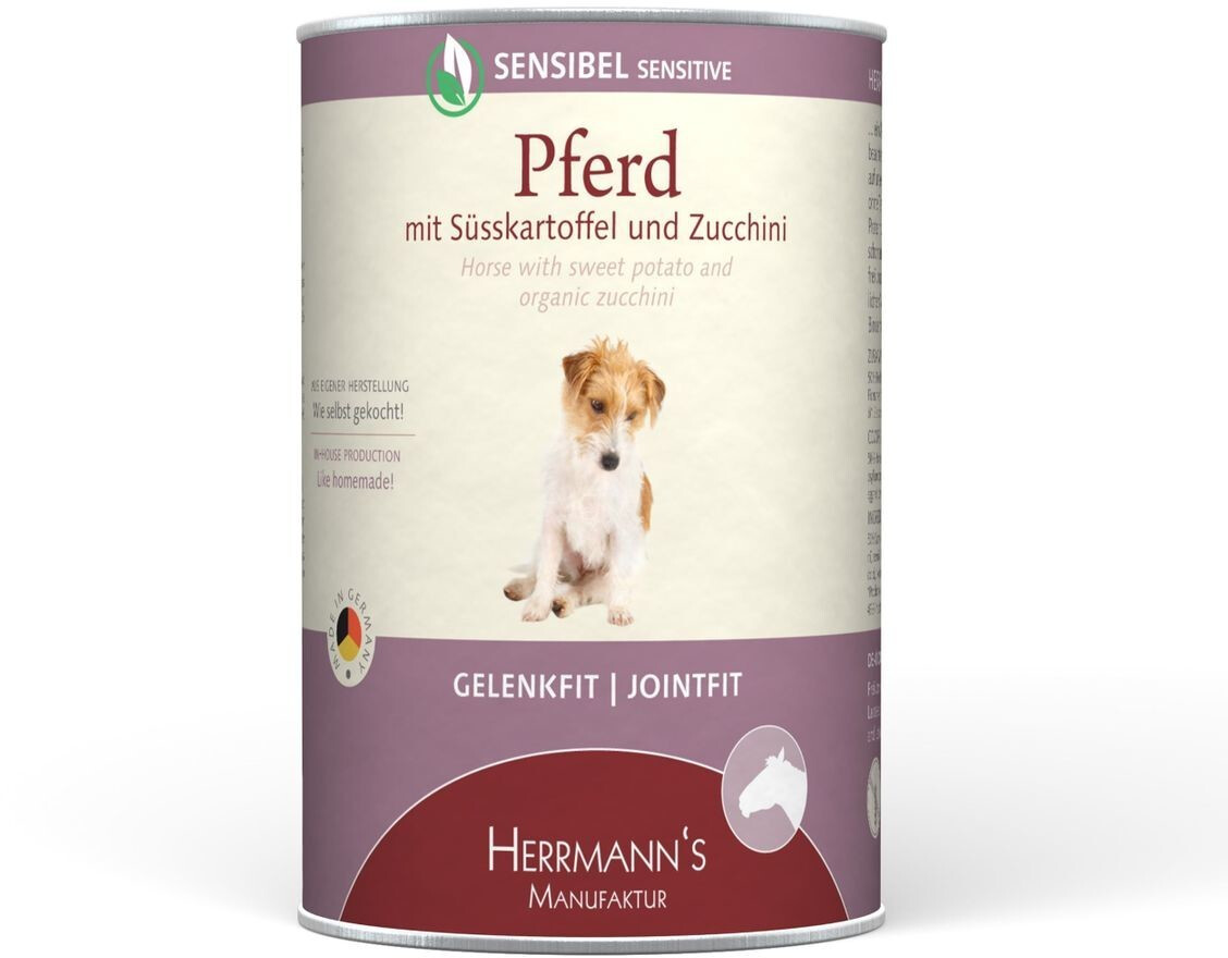 Herrmann's Sensitive Horse with Sweet Potatoes and Courgette