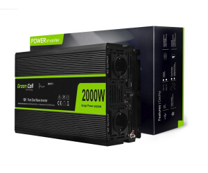 Green Cell® 2000W/4000W Convertisseur de Tension DC 12V AC 230V
