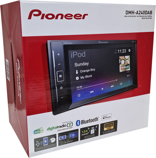 Autoradio - pioneer - dmh-a240dabdab - usb - 2 din - écran 6,2 - bluetooth  - dab+ PIO4988028479090 - Conforama