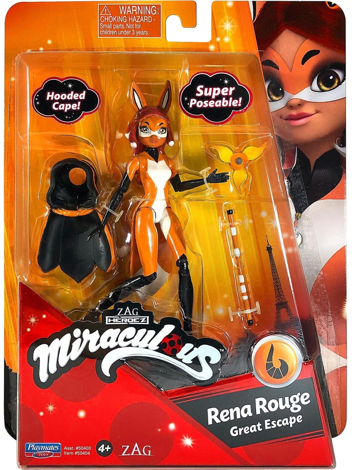 Bandai Miraculous: Tales of Ladybug and Cat Noir Small Ladybug Doll | 12cm  Miraculous Ladybug Doll with Accessories | Marinette Superhero Ladybug Toy