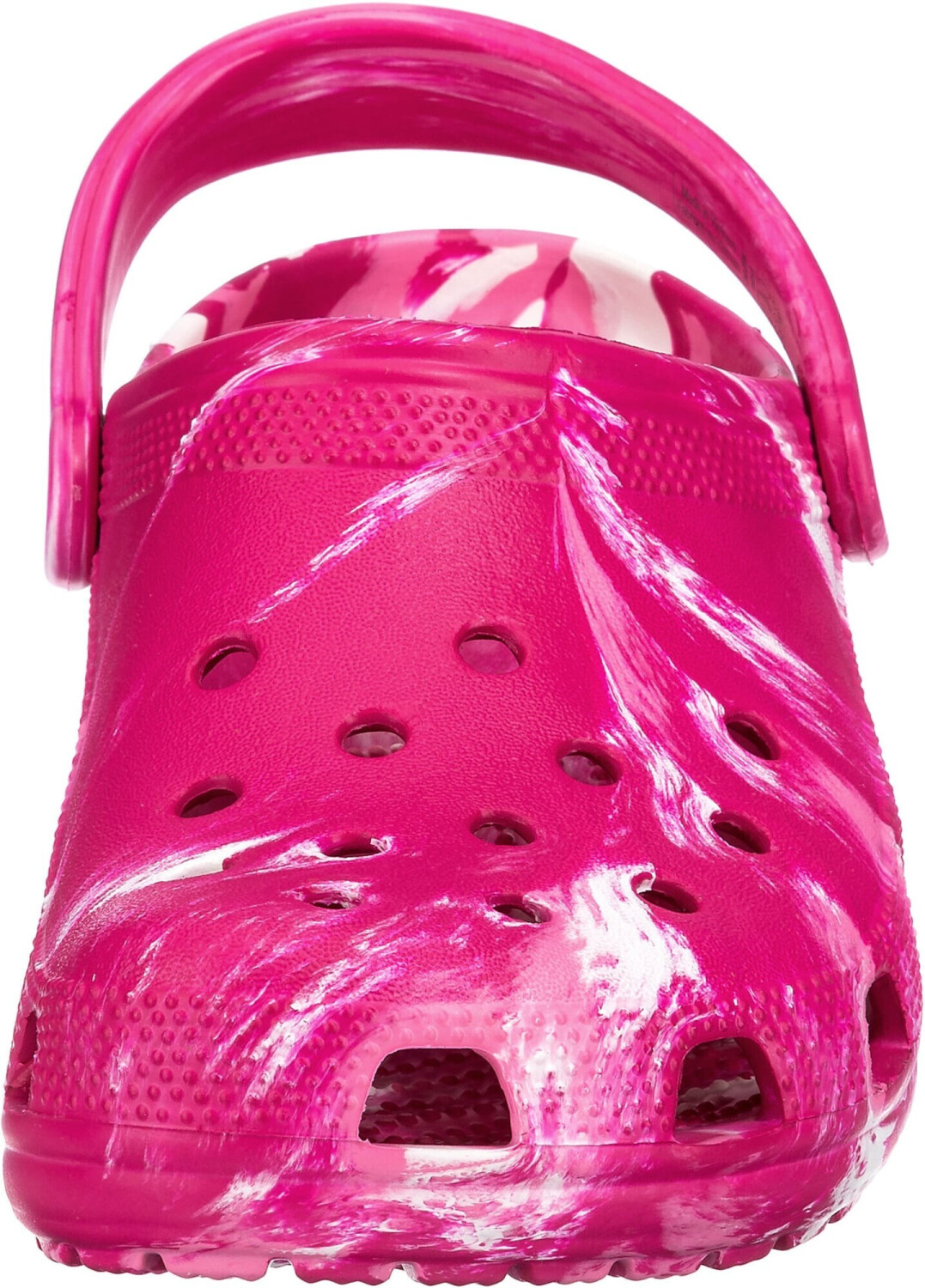 Mens/Womens Classic Crocs Marbled Slide Candy Pink/Pink Lemonade