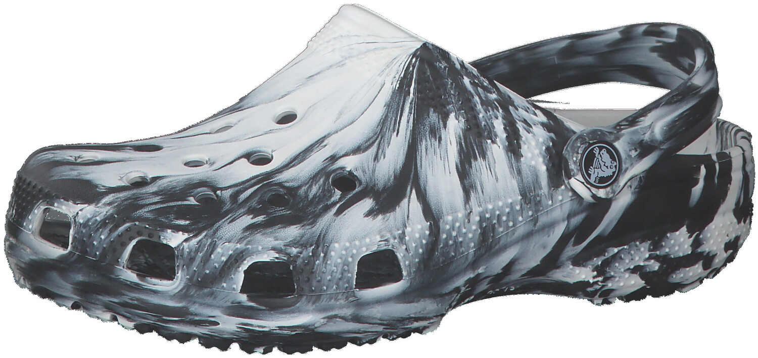 Image of Crocs Classic Marbled Clog white/black