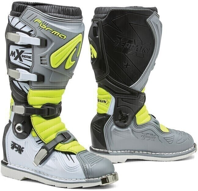 Forma Boots Bottes Terrain TX gris/blanc/jaune fluo
