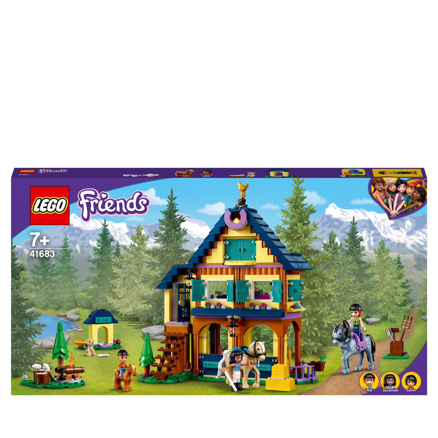 LEGO Friends - Il Centro equestre nel bosco (41683) a € 61,78