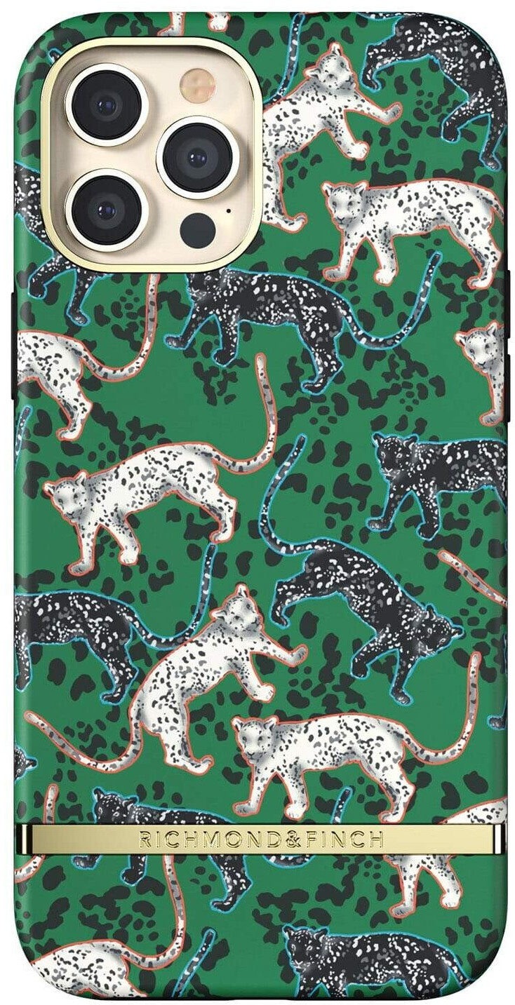Richmond & Finch Backcover Apple iPhone 12 Pro Max Green Leopard