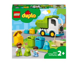 1x Lego Duplo Müll Wagen orange LKW Auto 4228456 1326c01 4539812 48125c03pb01 