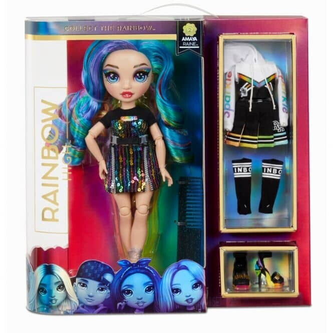 Buy MGA Entertainment Rainbow High Fashion Doll- Amaya Raine from £37. ...
