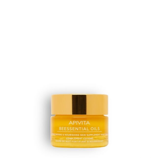 Apivita Beessential Oils Strengthening & Nourishing Skin Supplement Night Balm (15 ml)