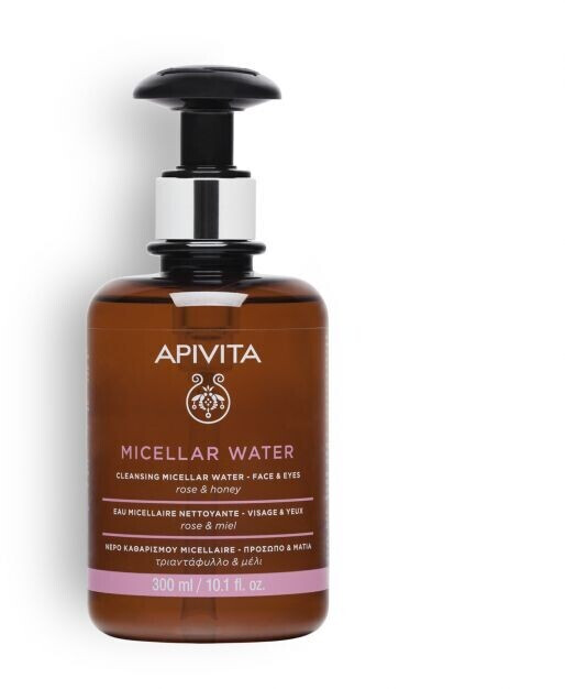 Apivita Cleansing Micellar Water Face & Eyes Rose & Honey (300 ml)