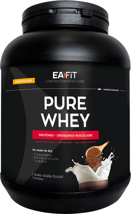 EAFIT Pure Whey Double chocolat 750g