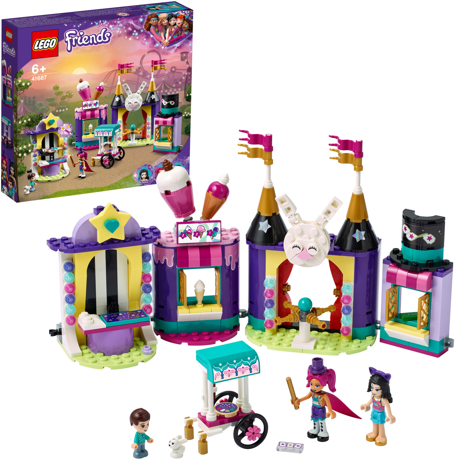 LEGO Friends - Les stands de la f??te foraine magique (41687) au meilleur prix sur idealo.fr