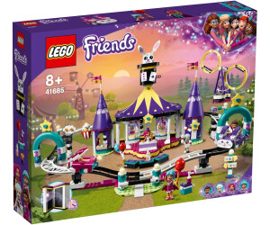 Soldes LEGO Friends - Les montagnes russes de la fête foraine magique  (41685) 2024 au meilleur prix sur