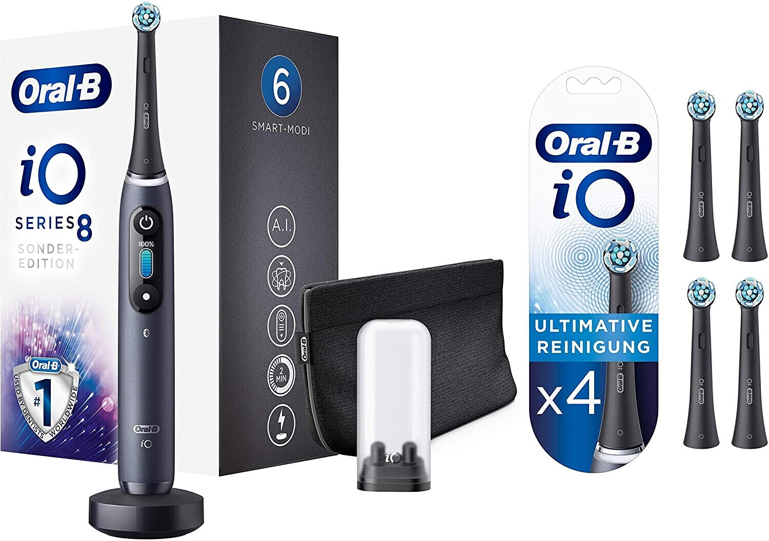 Oral-b Io Series 8 Special Edition Oral-B iO Series 8 Sonder-Edition Set Black Onyx ab 218,94