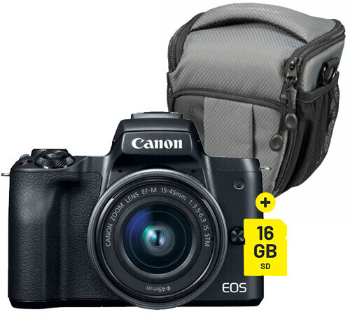 Canon EOS M50 15-45mm Holiday Kit