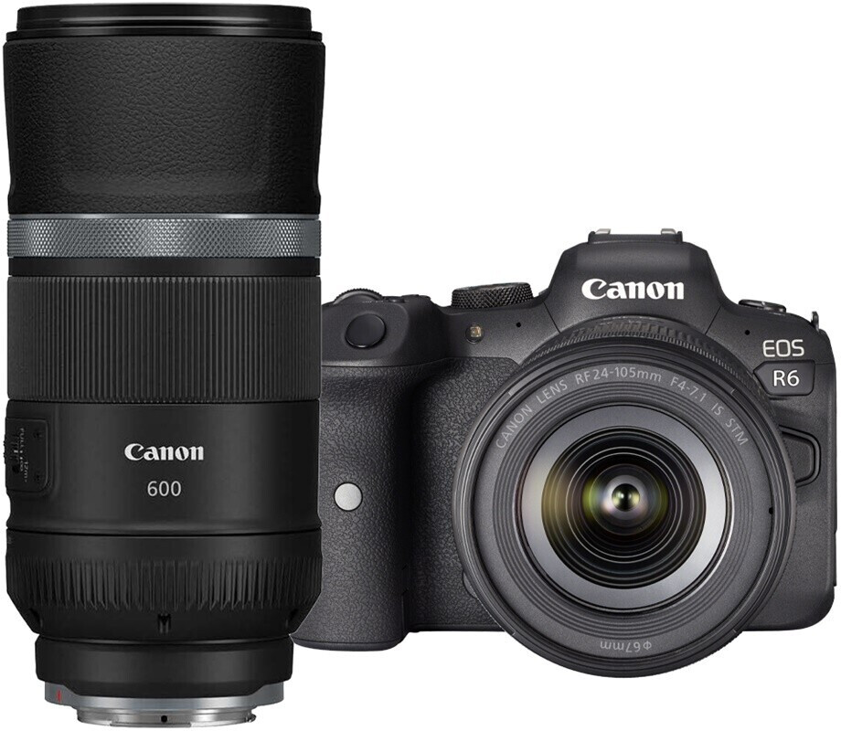 Canon EOS R6 Kit RF 24105 mm f47.1 + RF 600 mm ab 3.209,00