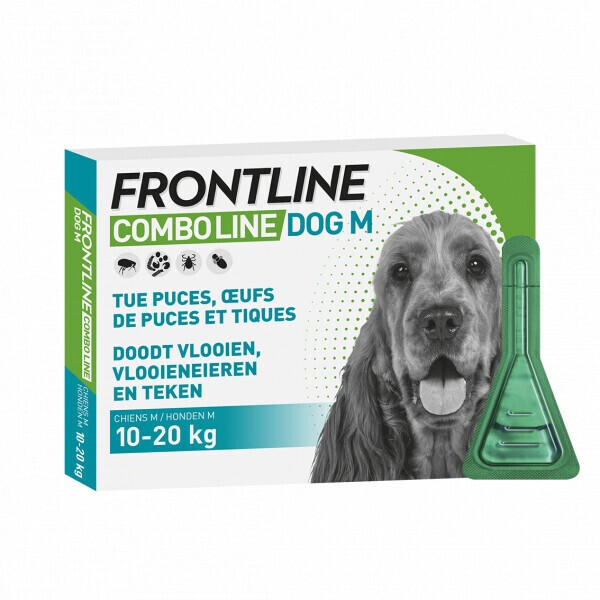 Frontline Combo SpotOn Hund M 1020kg 6 Stück ab 33,95
