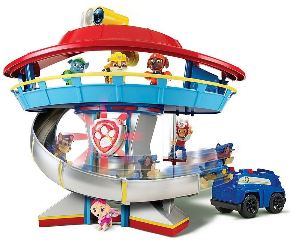 paw patrol lookout tower playset
