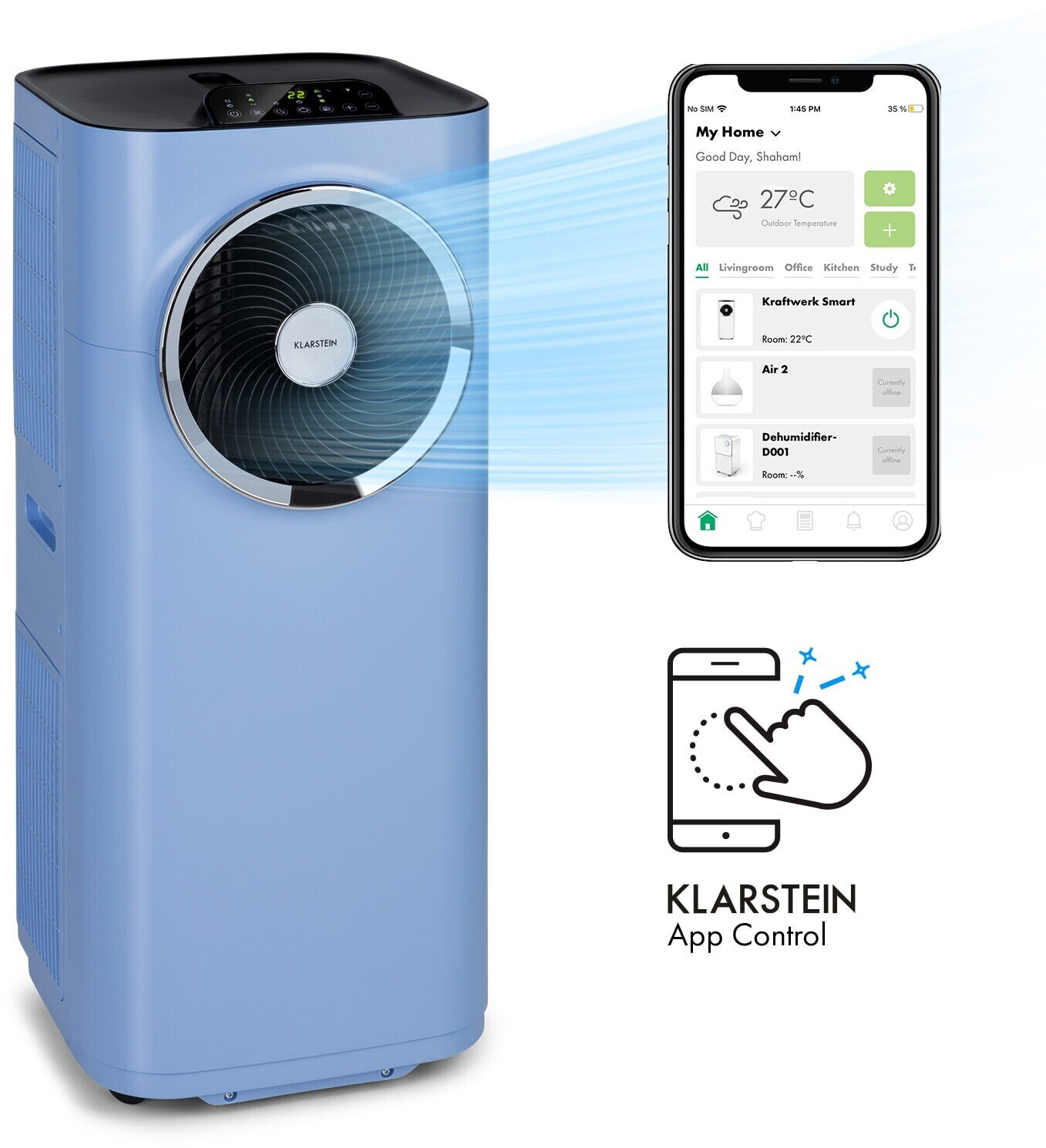 Klarstein Smart 10K blue
