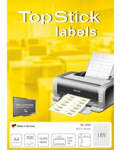 TopStick Labels 8780
