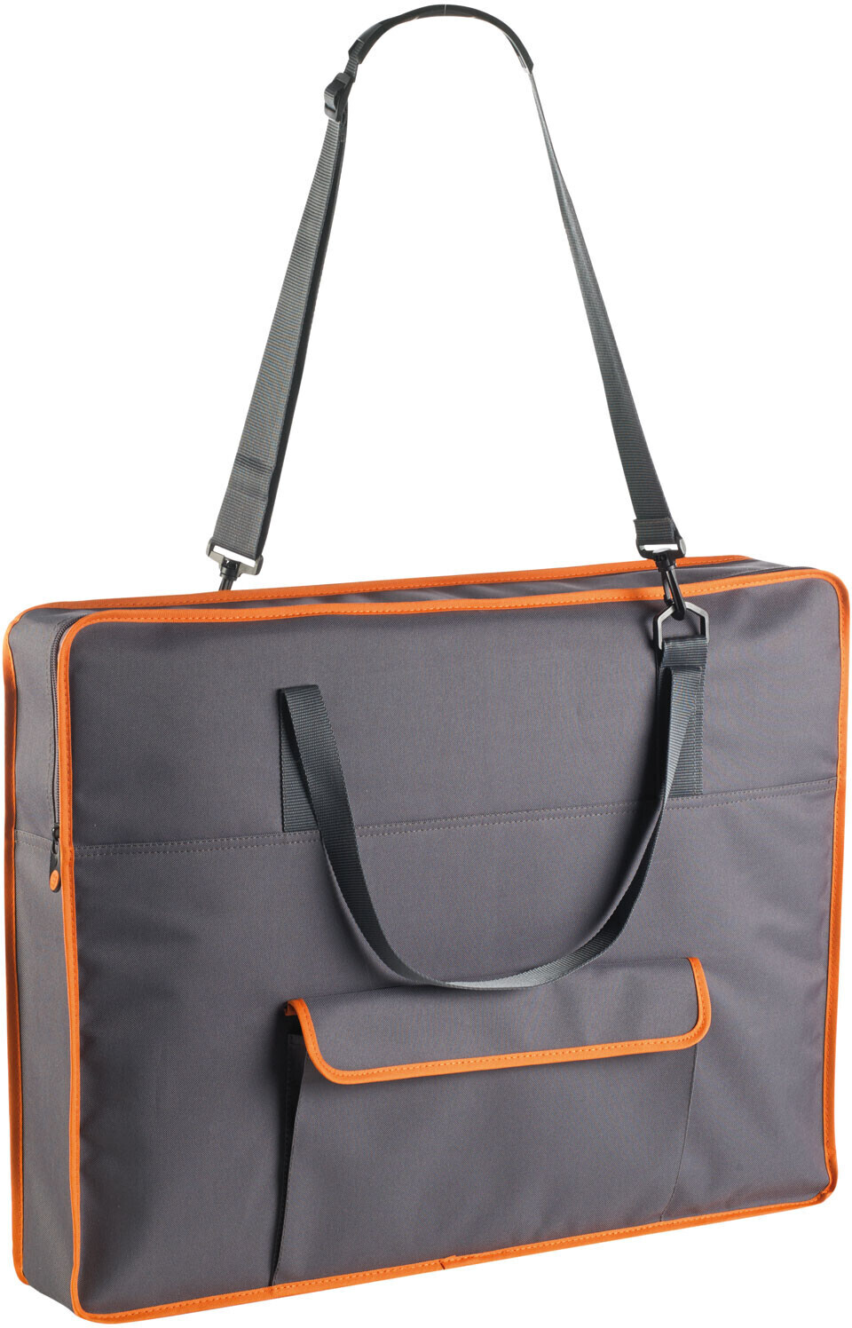 HUNTER Caisse de transport pour chien L 91 x 61 x 58 cm Charcoal/Orange