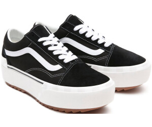 Vans negras discount old skool plataforma