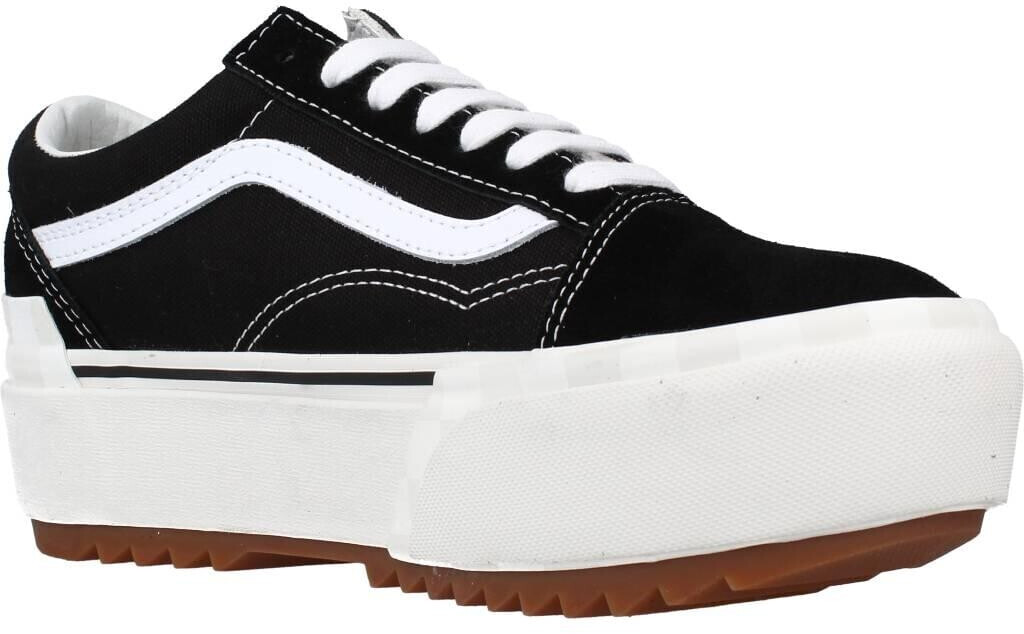 vans old skool stacked leather sneaker