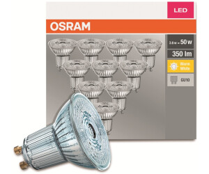 Osram LED Base Spot GU10 4.3W(50W)/2700K 10-er Set Warm White
