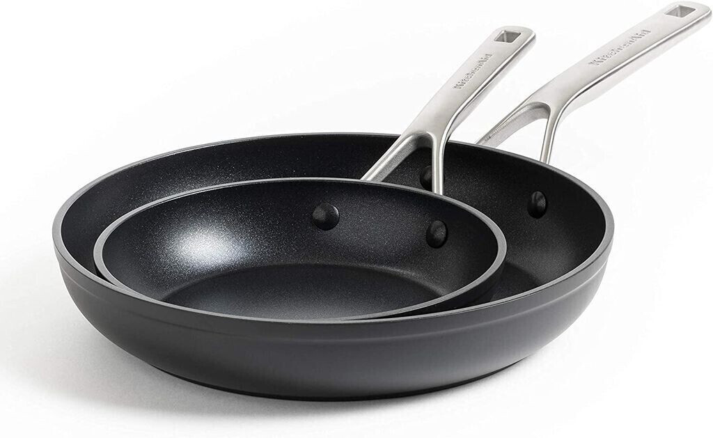 KitchenAid Forged Hardened Aluminium Frying Pan Set 2 pcs 20/28 cm