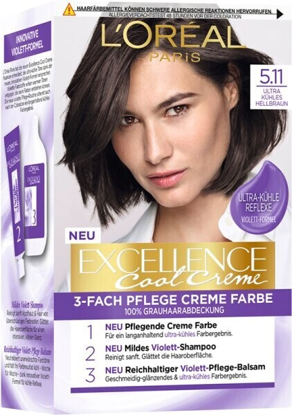 L'Oréal Excellence Cool Creme 5.11 a € 6,08 (oggi)