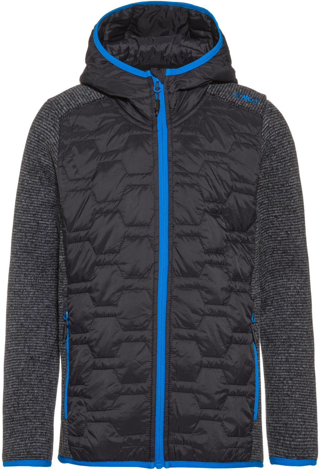 CMP Boy's Jacket Fix Hood Hybrid (38A2044) anthracite blue