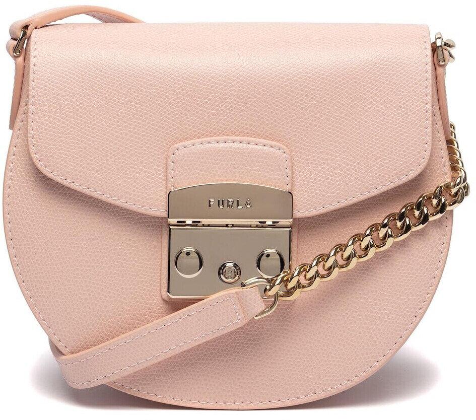 Furla Metropolis Mini Crossbody Round candy rose