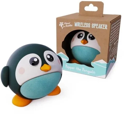 Planet Buddies Pepper the Penguin Bluetooth Speaker