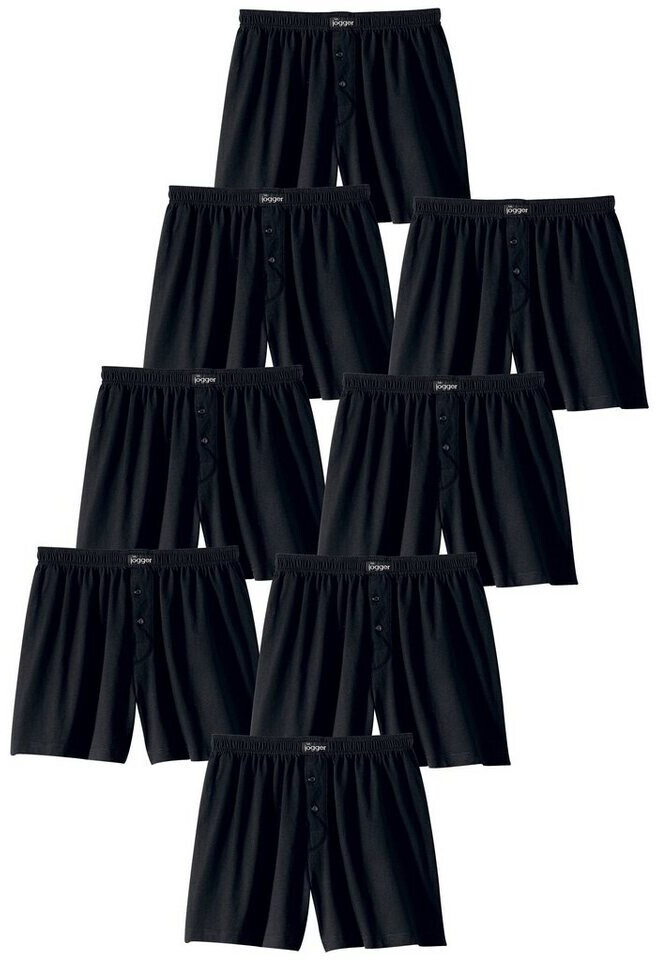 Le Jogger 8-Pack Weiter Boxer black