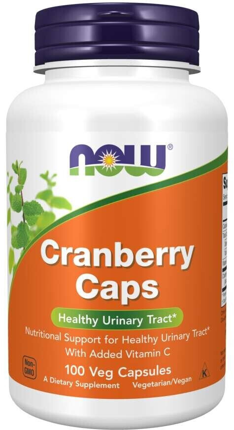 Now Foods Cranberry Veg Capsules (100 caps.)