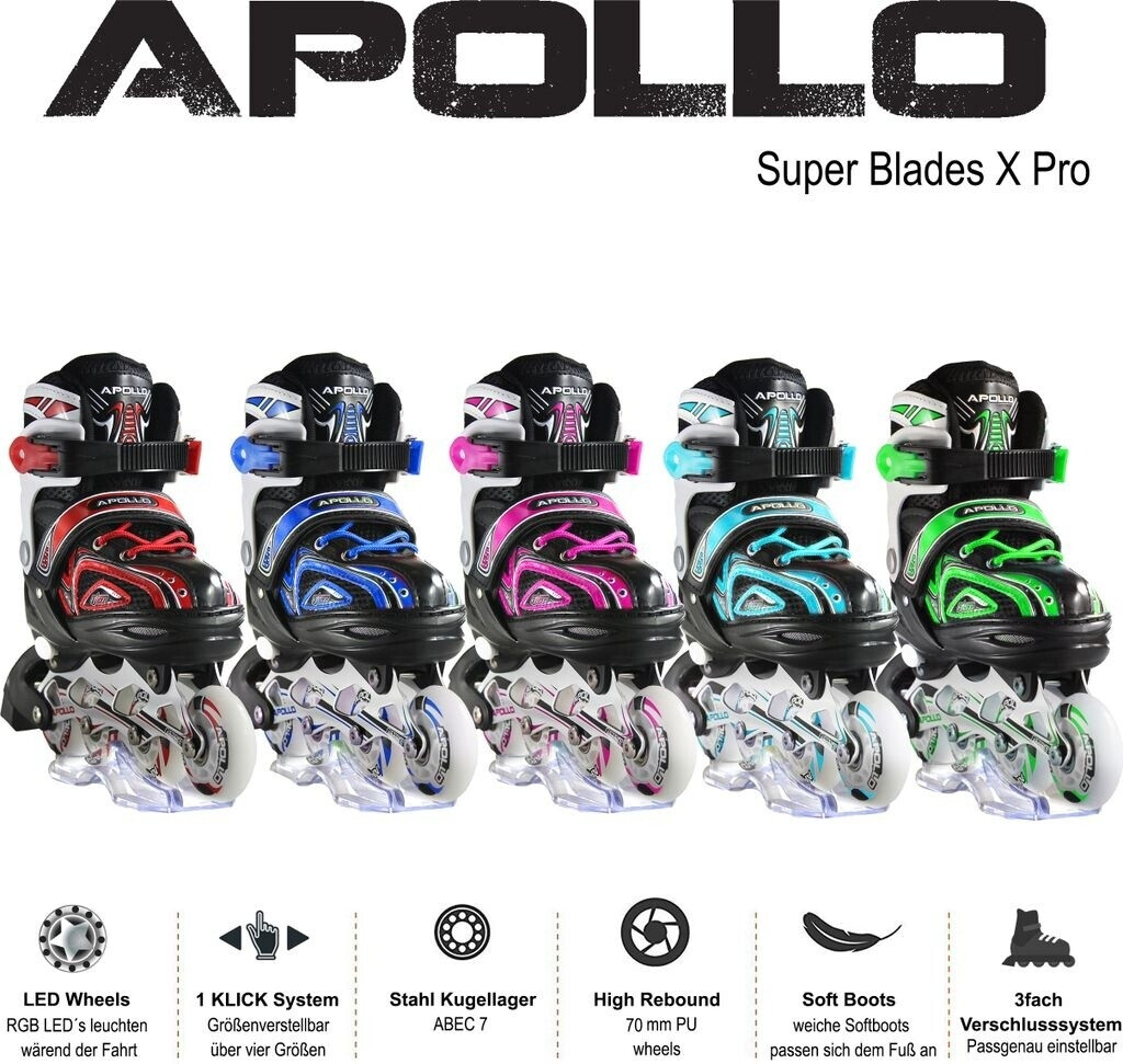 Apollo Super Blades X-Pro Kids black
