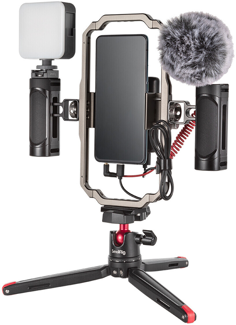SmallRig Professional Phone Video Rig Kit for Vlogging & Live Streaming