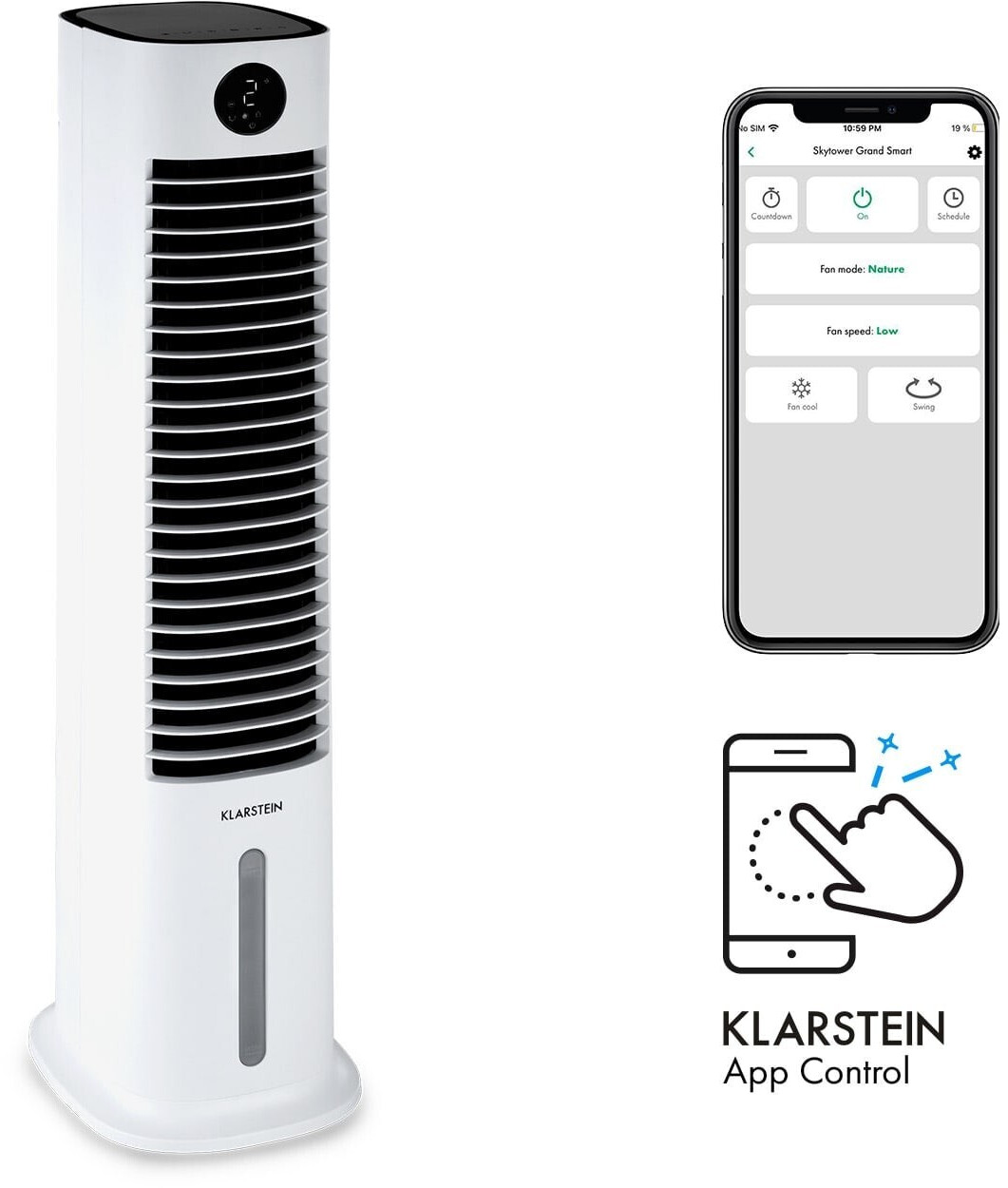 Klarstein Grand Smart 80 W White