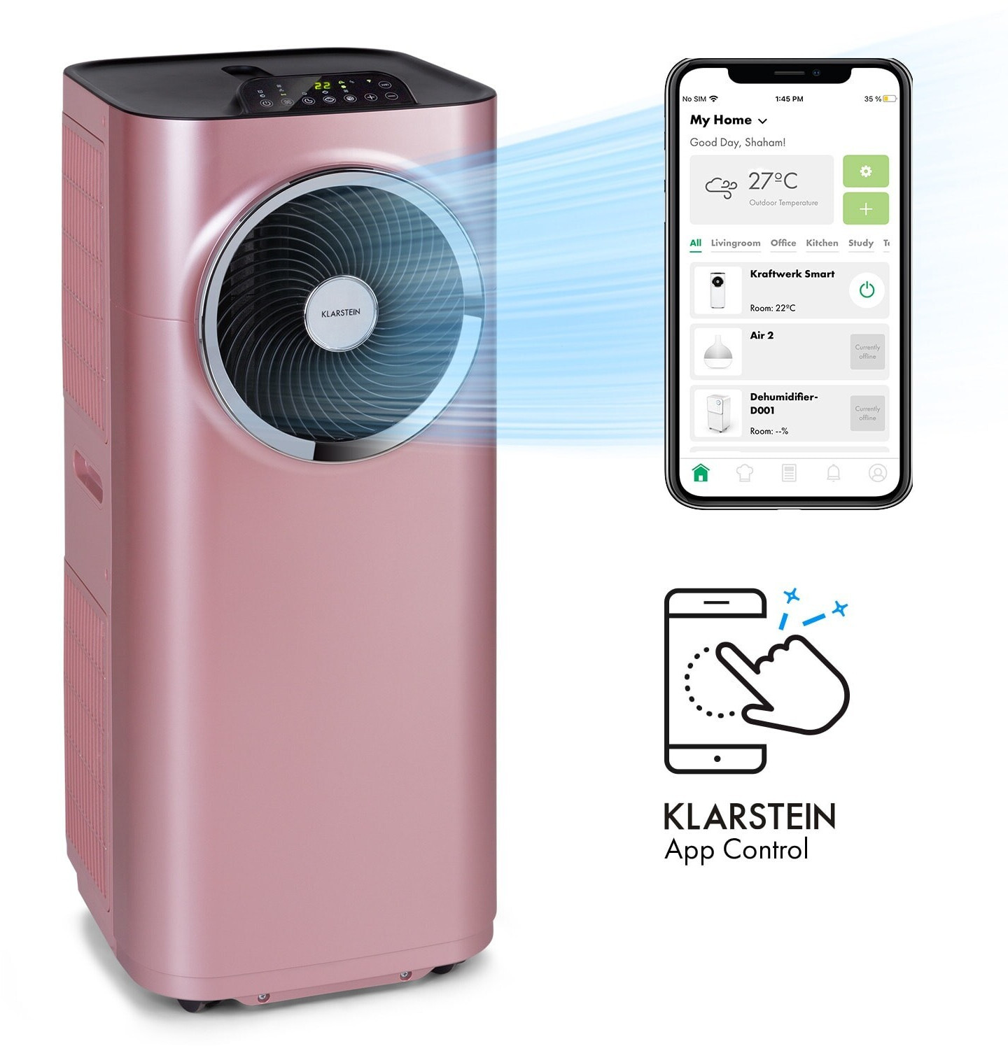 Klarstein Smart 10K rosègold