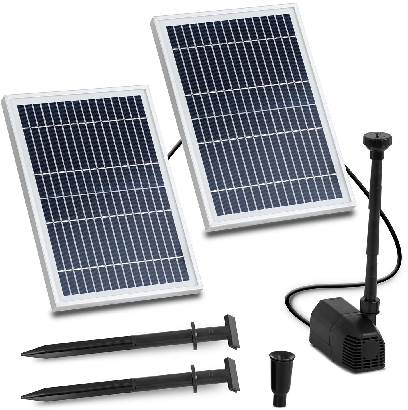 Pompe solaire pour bassin SolarMax 1000 - 20 W UBBINK Pas Cher 