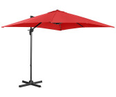 sechseckig, Ø 300 cm, neigbar, blau Uniprodo Sonnenschirm groß Uni_Umbrella_TR300BL Gartenschirm 
